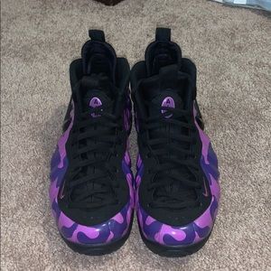 Nike Air Foamposite Pro Purple Camo
